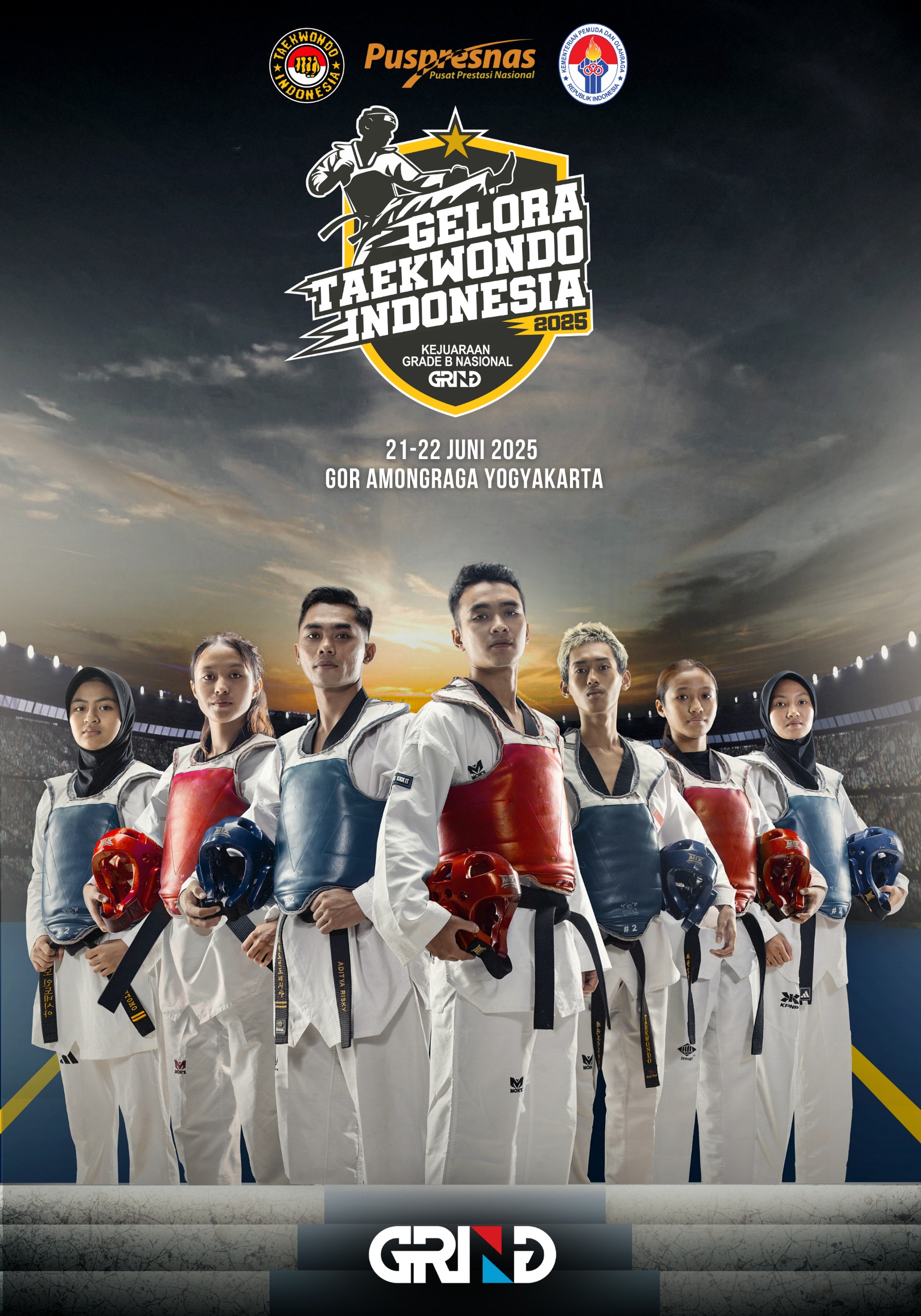 Panggung Juara Taekwondo Indonesia Taekwondo Indonesia Dojang adityawirasena
